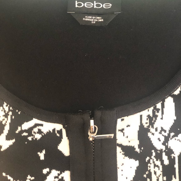 Zipup tight stretchy bebe dress ♠️ - Picture 4 of 4